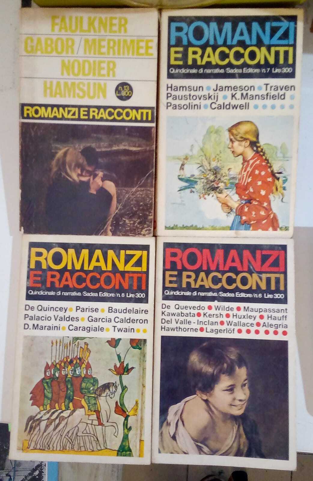 Romanzi e racconti. Quindicinale di narrativa. Quattro volumi, anno 2, …