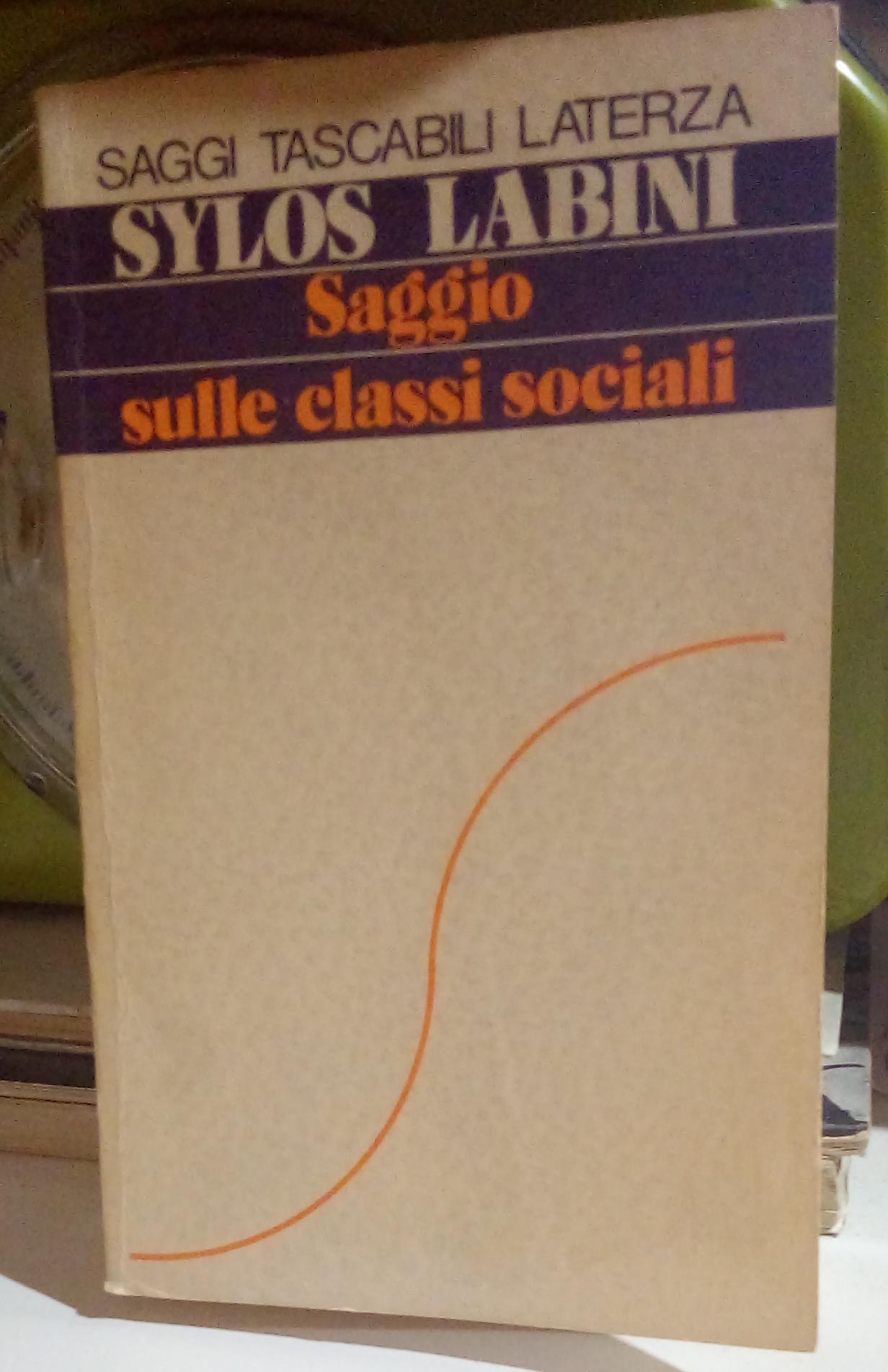 Saggio sulle classi sociali.