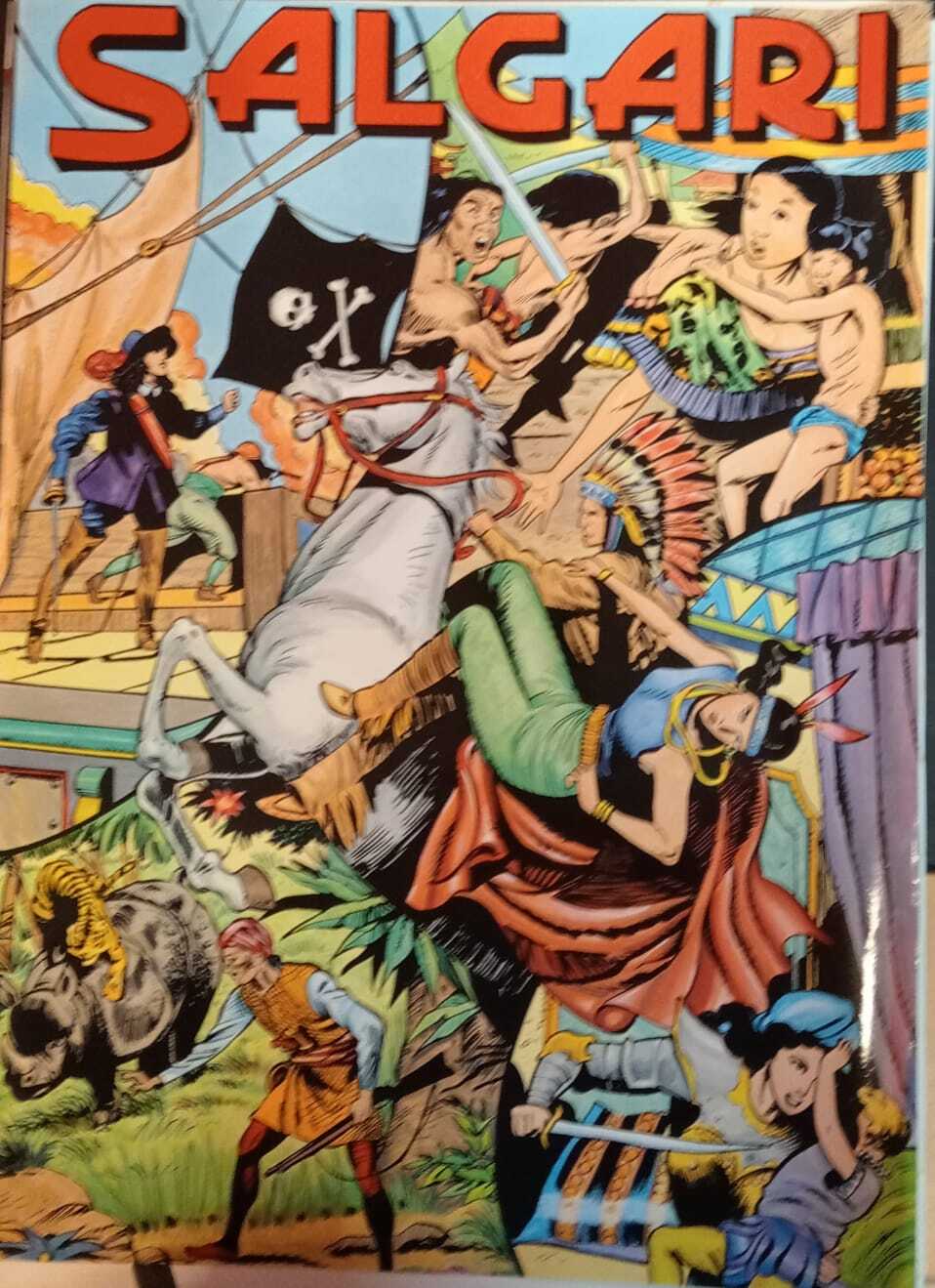 Salgari. Settimanale di grandi Avventure fascicoli 1/30.