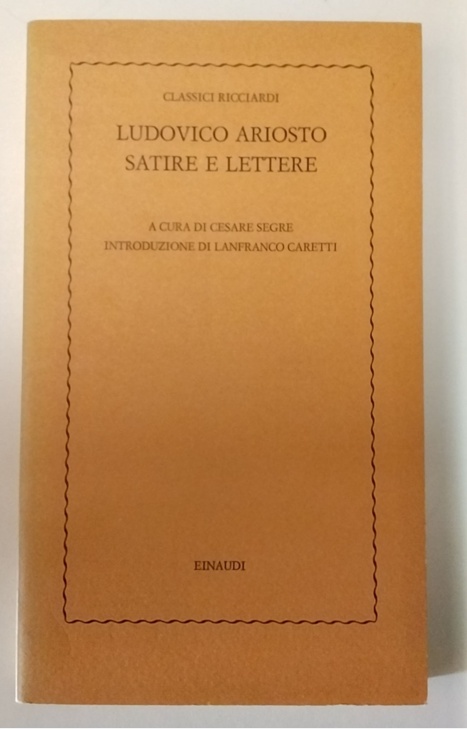 Satire e lettere