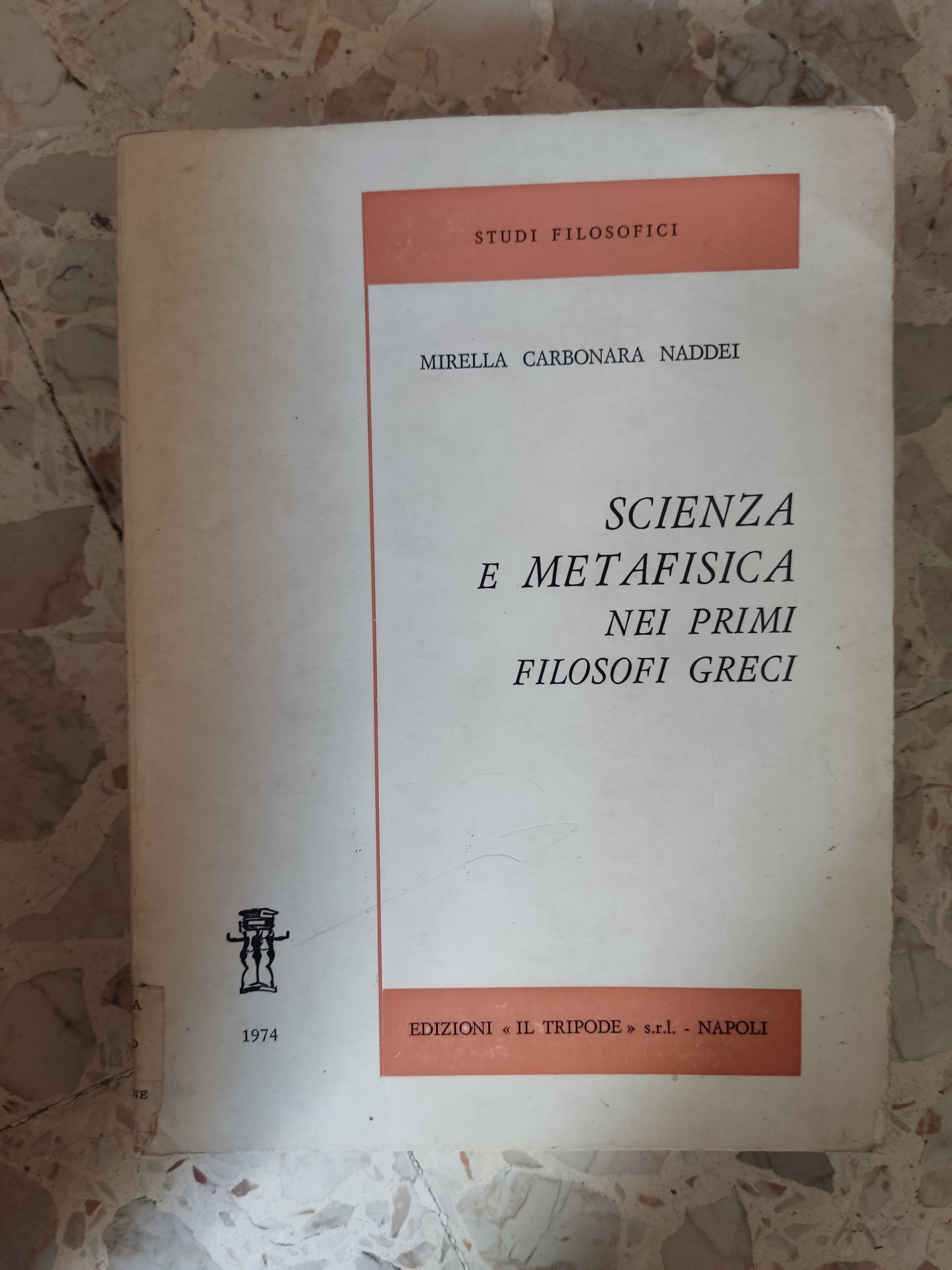 Scienza e metafisica nei primi filosofi greci