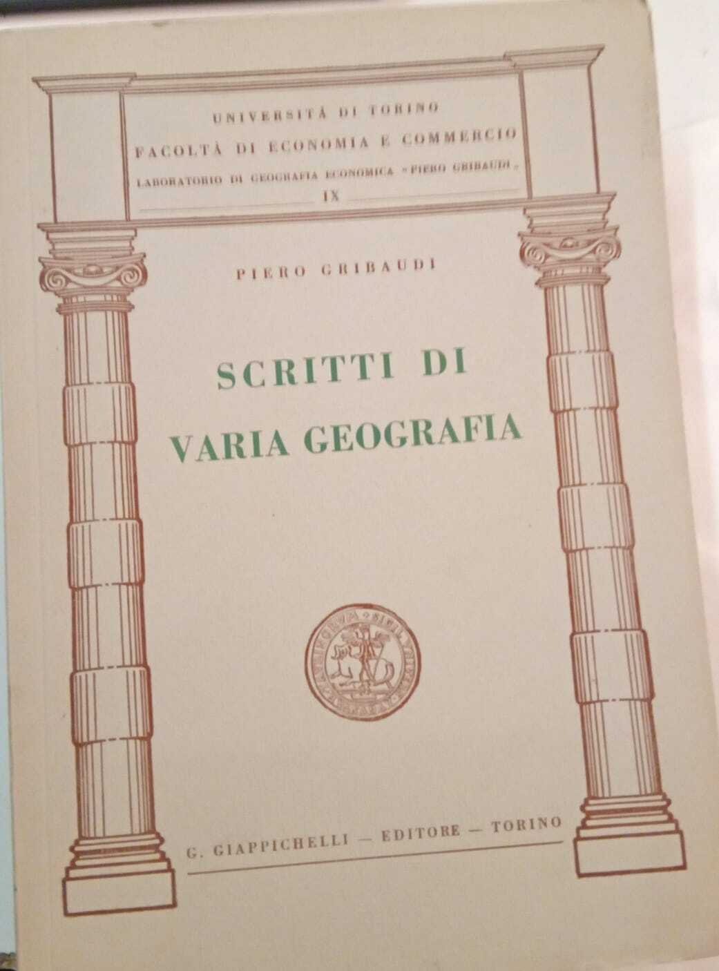 Scritti di varia geografia