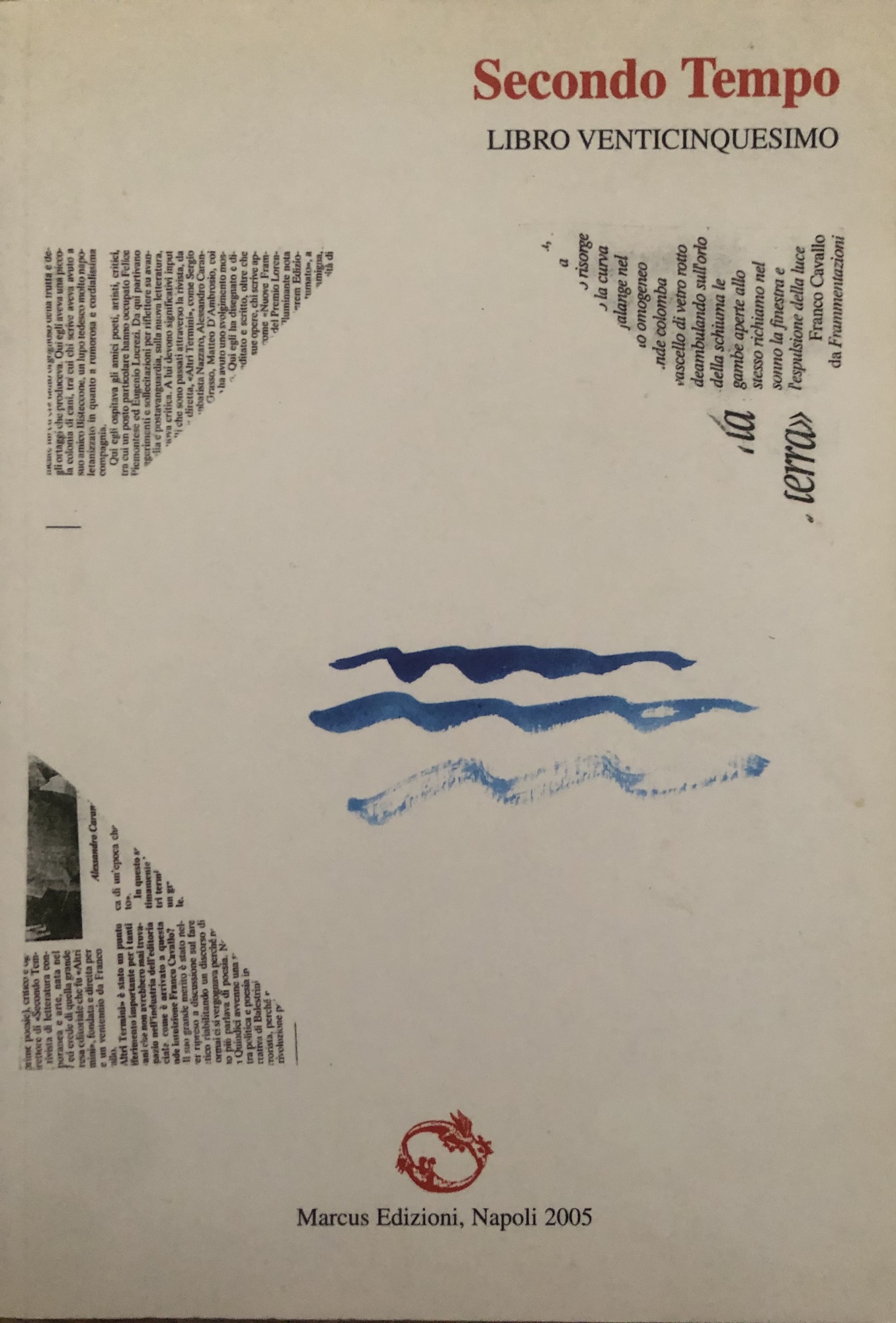 Secondo Tempo Libro Venticinquesimo