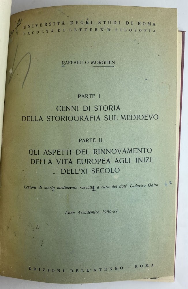 Segni di storia sulla storiografia del medioevo. Gli aspetti del …