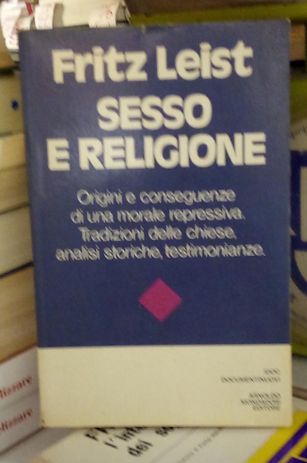 Sesso e religione.