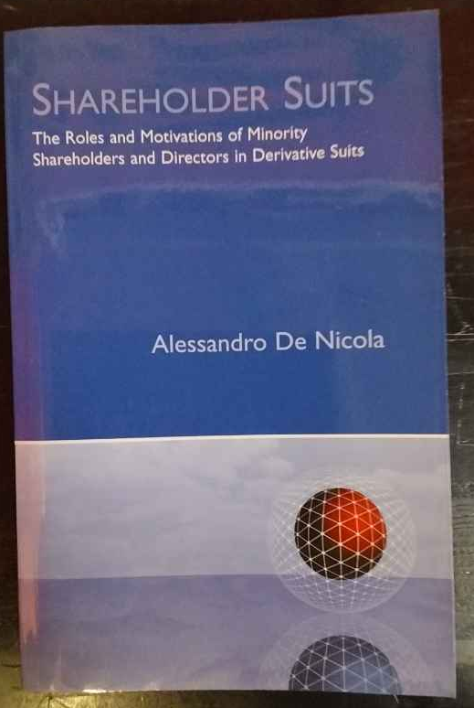 Shareholder Suits: The Roles and Motivations of Minority Shareholders and …