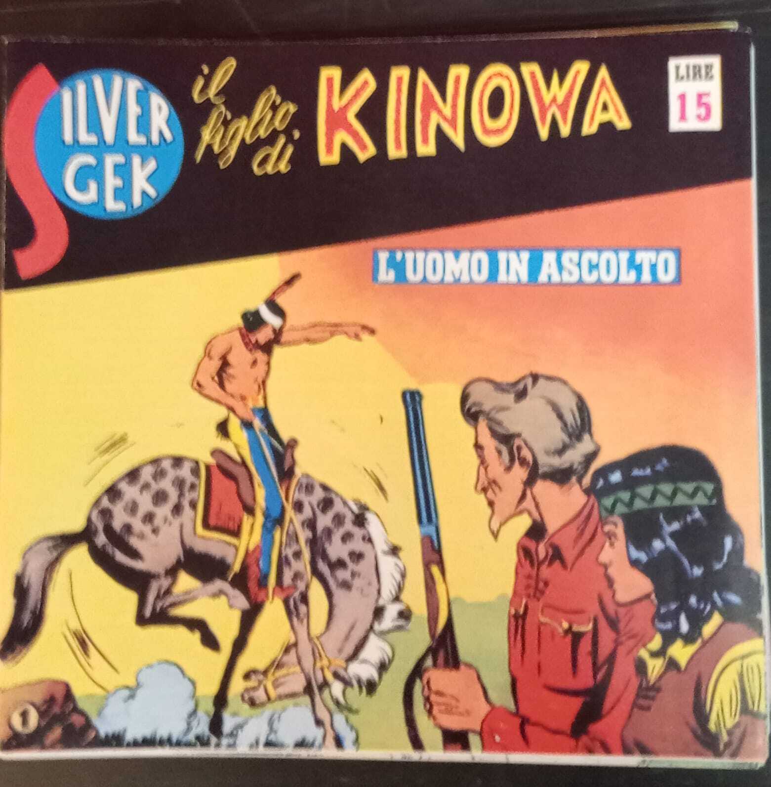 Siver Gek. Il figlio di Kinowa. Serie completa 1/22.