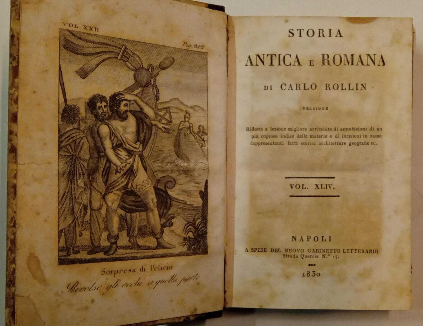 Storia antica e romana (vol.XLIV) Preliminari della guerra civile tra …