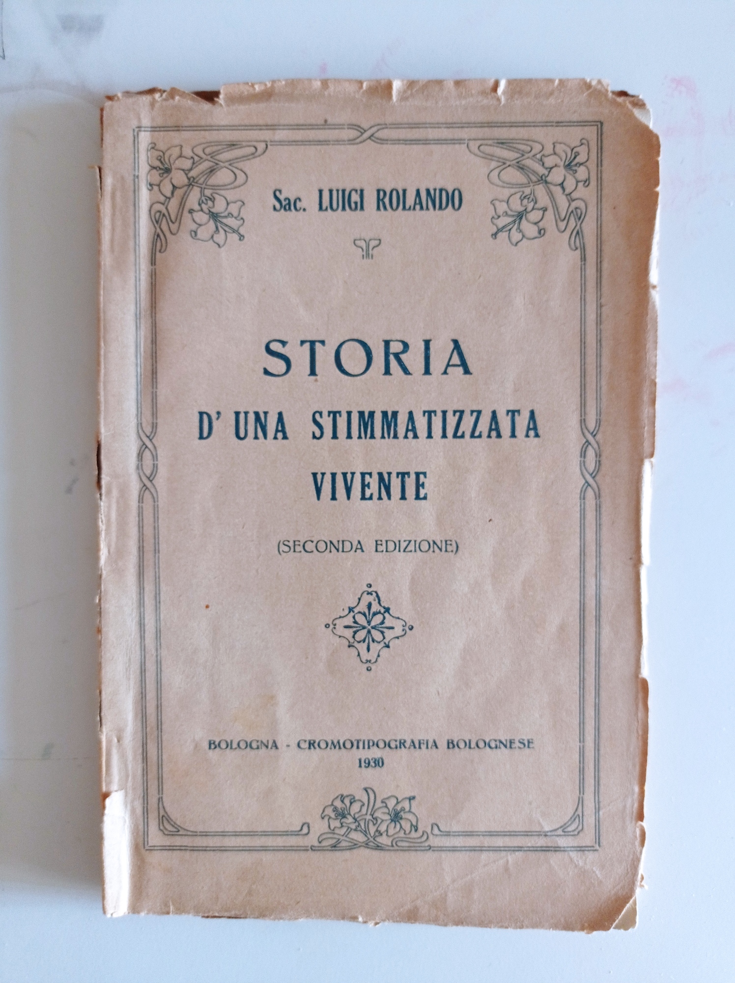 Storia d'una stimmatizzata vivente