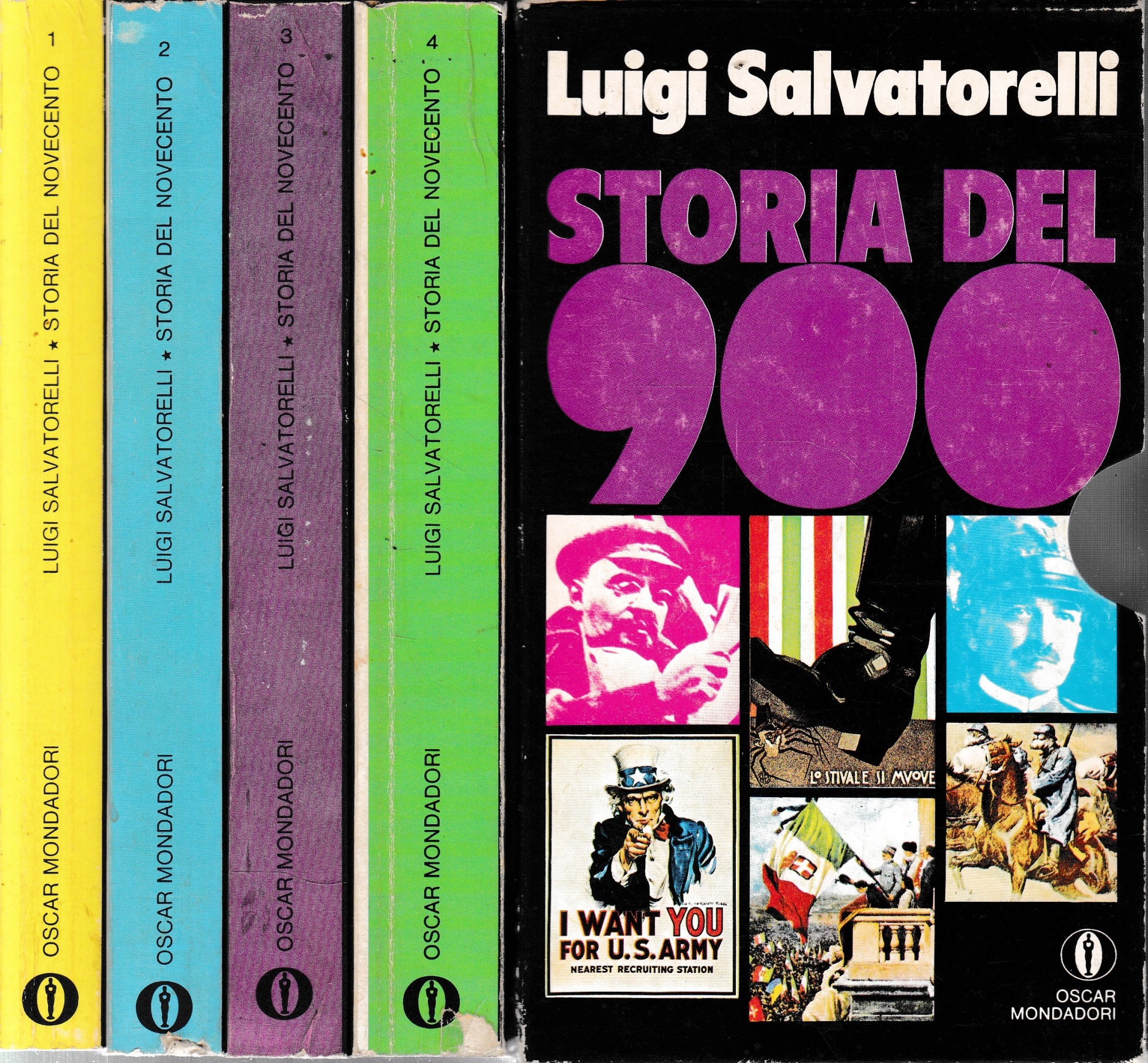 Storia del 900, 4 volumi.