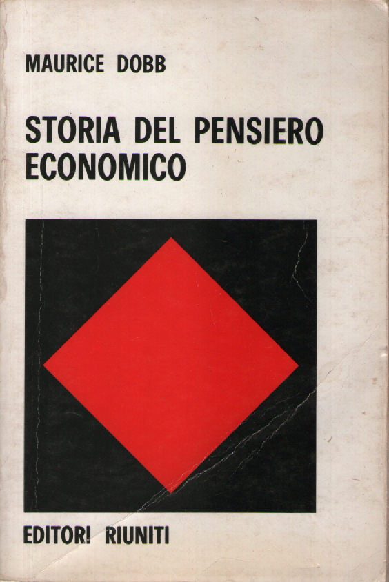 Storia del pensiero economico.