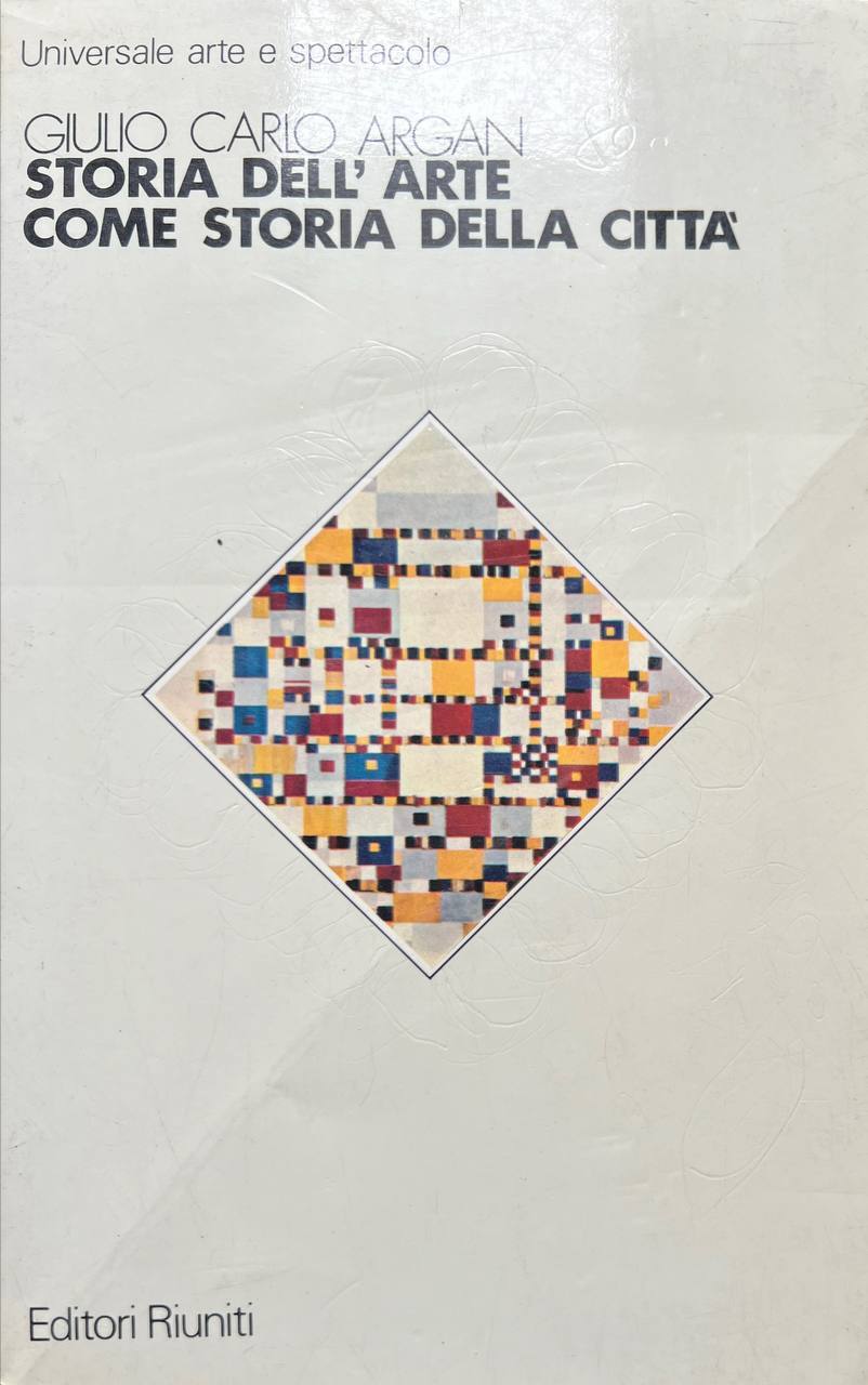 Storia dell'arte come storia della città.