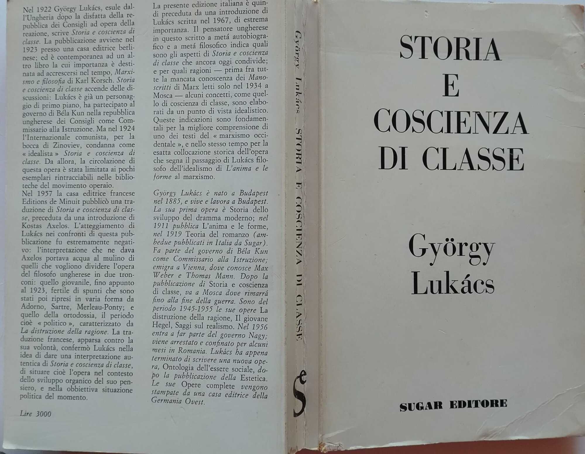 Storia e coscienza di classe
