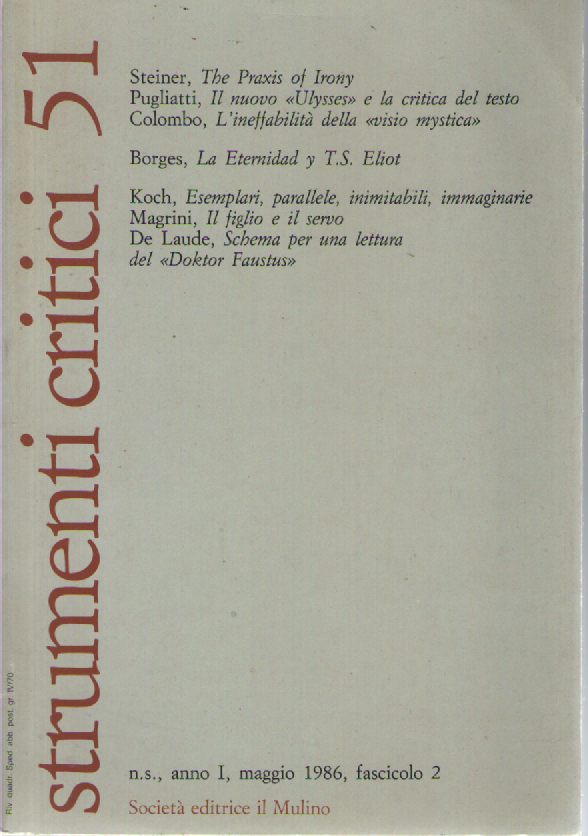 Strumenti critici 51.