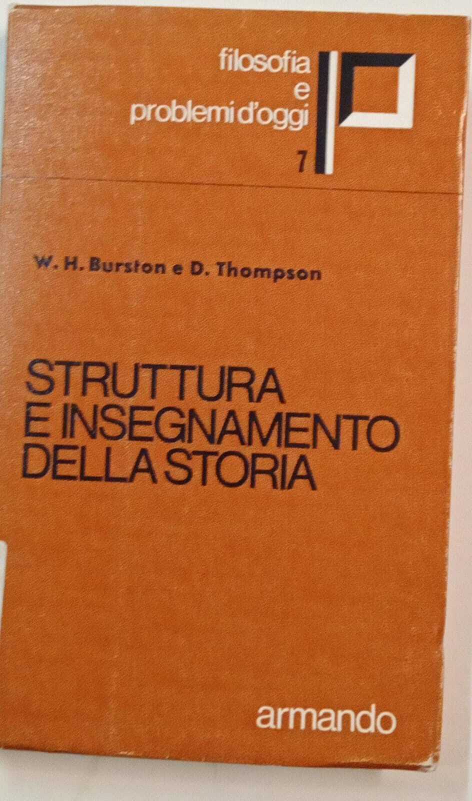 Struttura e insegnamento della storia