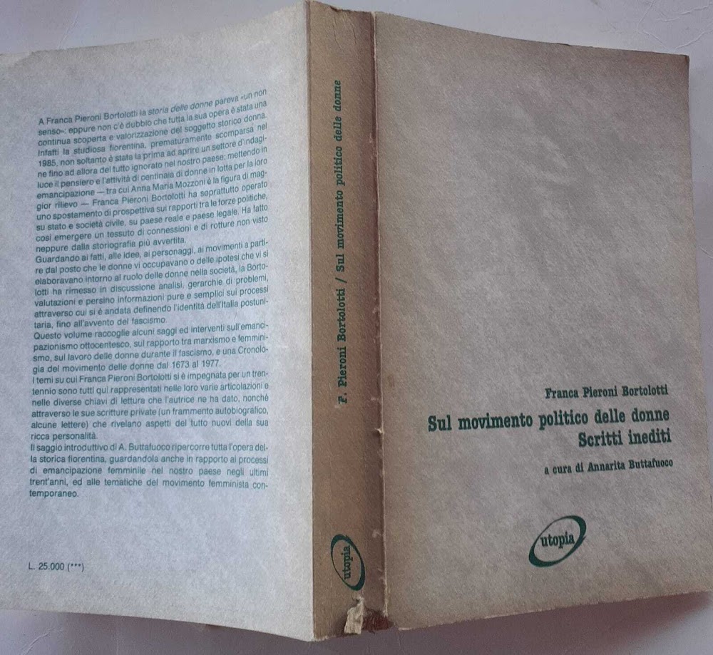 Sul movimento politico delle donne. Scritti inediti