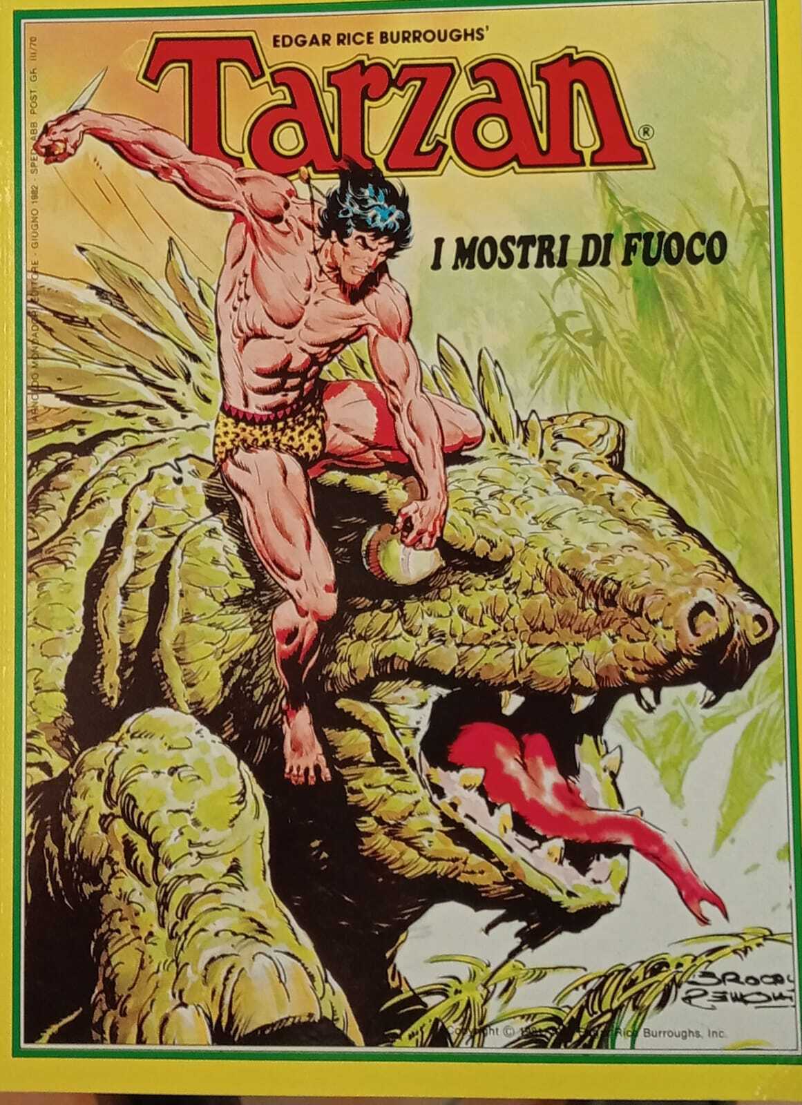 Tarzan. I mostri del fuoco.