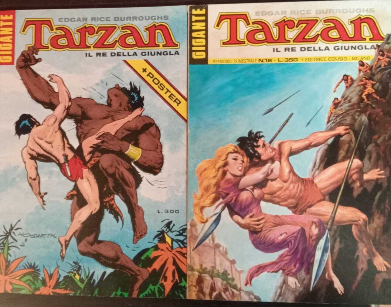 Tarzan il re della giungla. Serie gigante dal n. 12 …