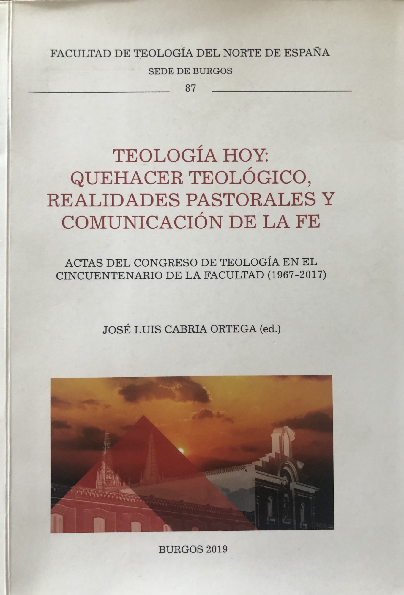 Teologìa hoy : quehacer teológico, realidades pastorales y comunicaciòn de …