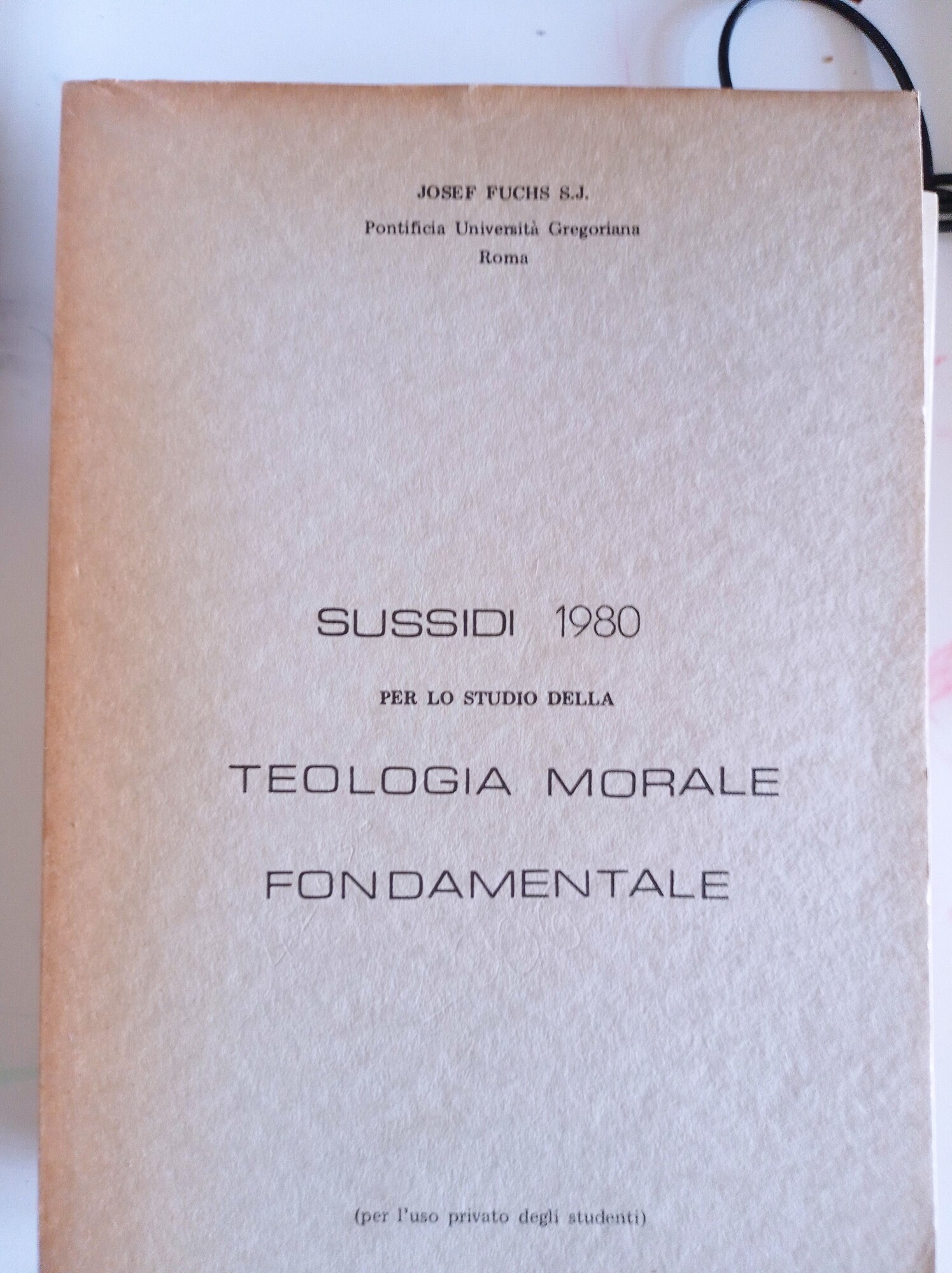 Teologia morale fondamentale