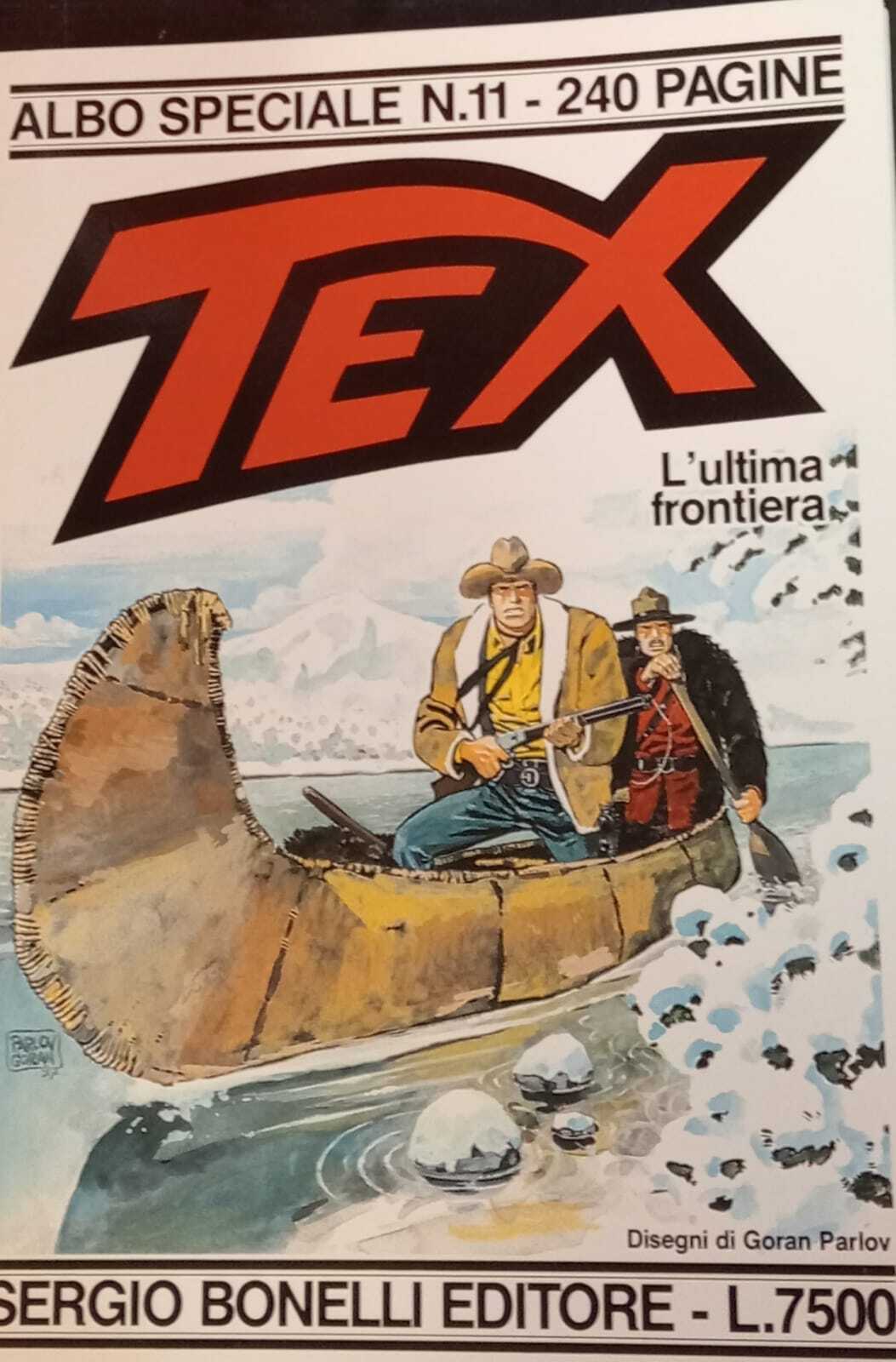 Tex Albo speciale n. 11. L'utima frontiera.