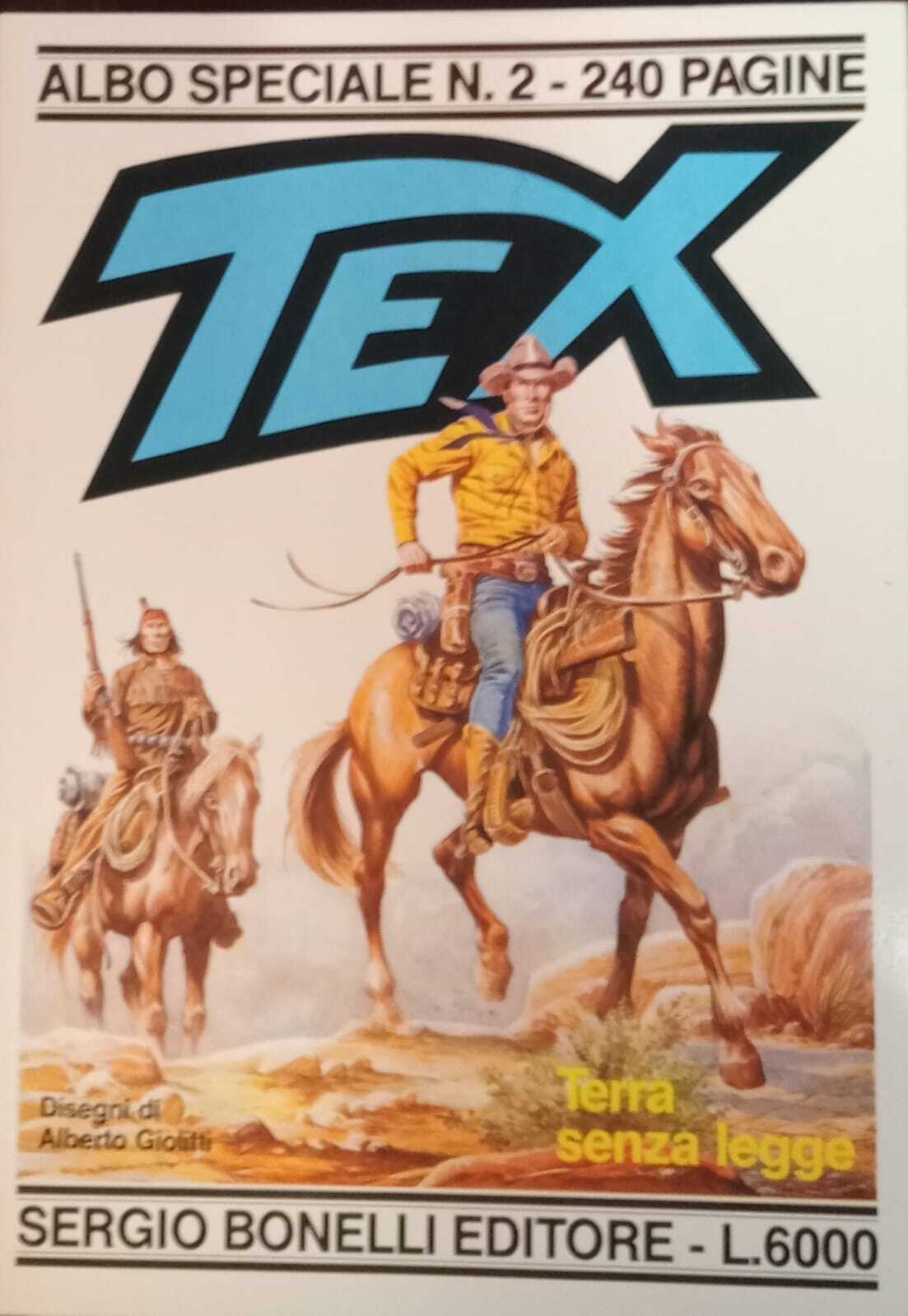 Tex Albo speciale n. 2. Terra senza legge.
