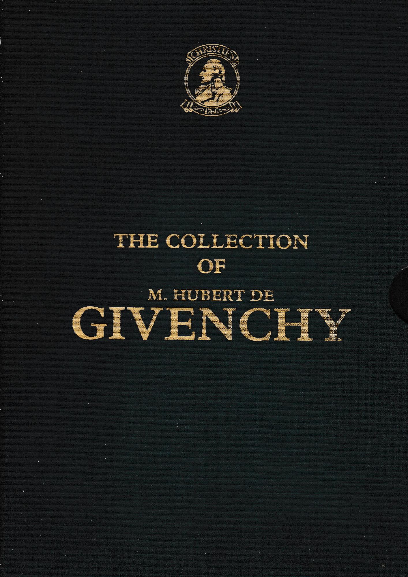 The collection of M. Hubert de Givenchy. Due volumi in …