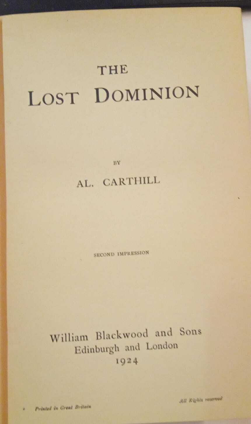 The lost dominion