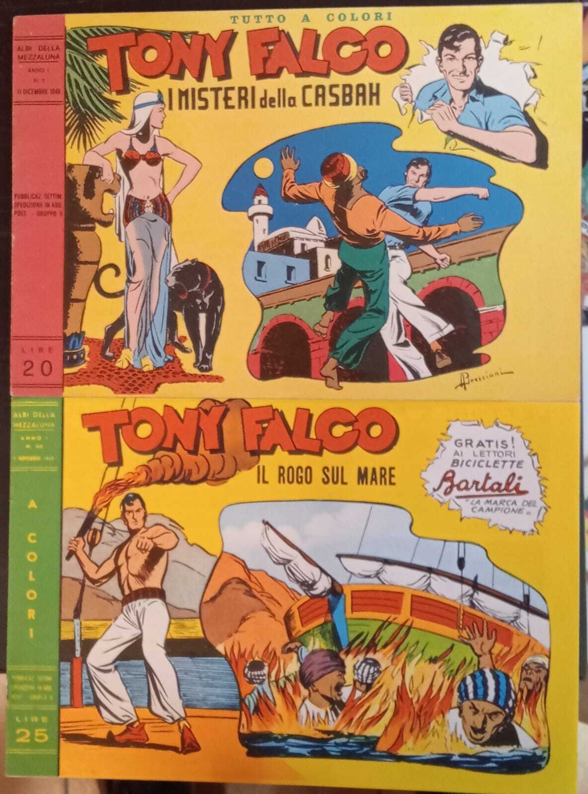 Tony Falco. Serie completa 1/48. Ristampa anastatica.