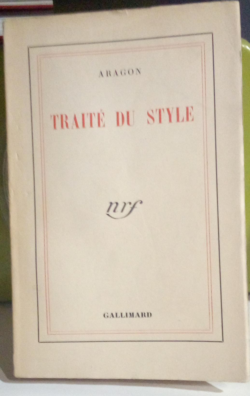 Traité du Style.