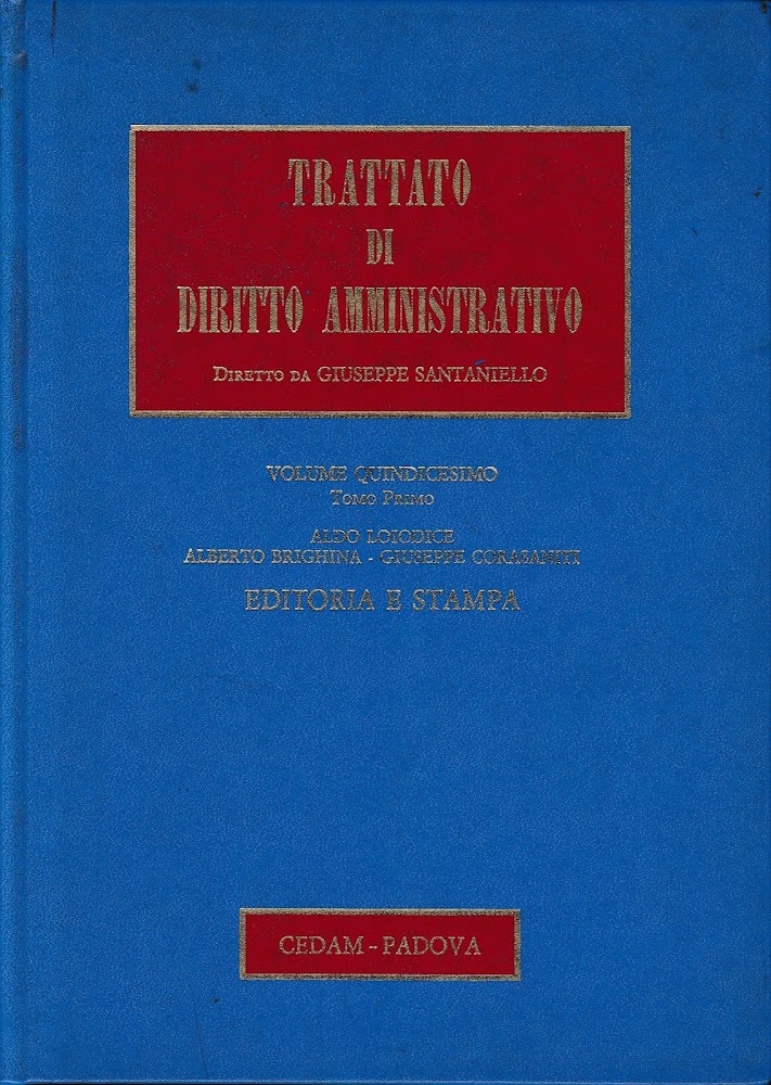 Trattato di diritto amministrativo, vol.15.1 I servizi dell'Informazione: editoria e …