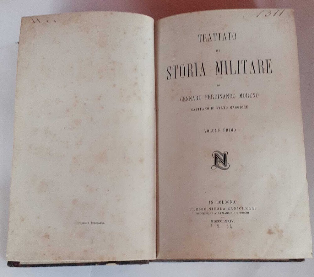 Trattato di storia militare. Volume I II