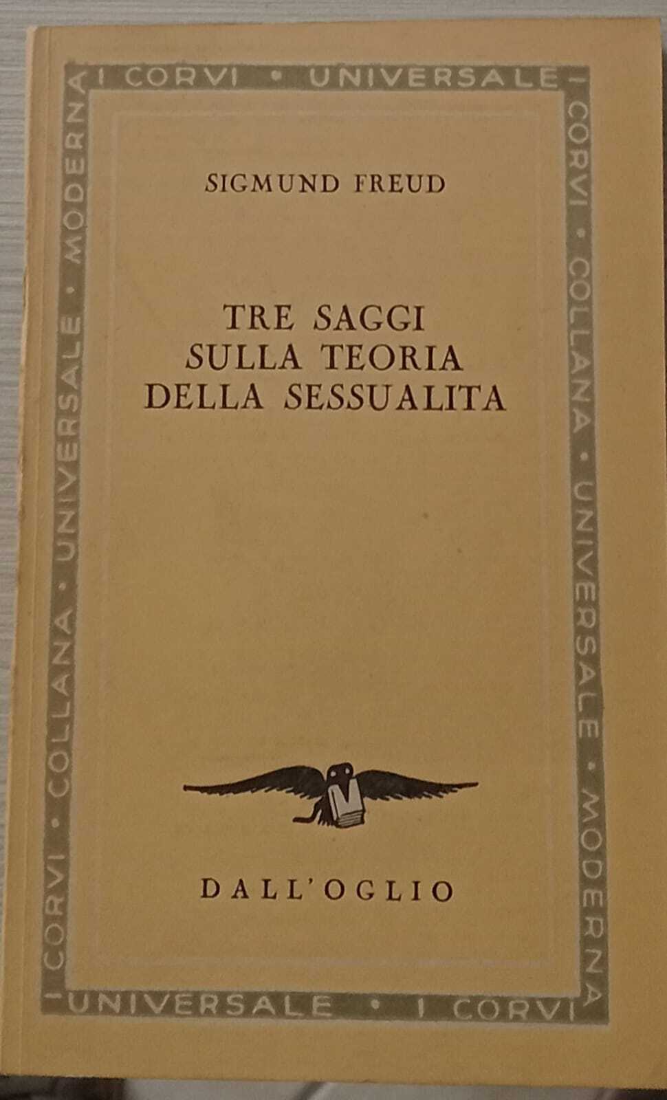 Tre saggi sulla teoria della sessualità.