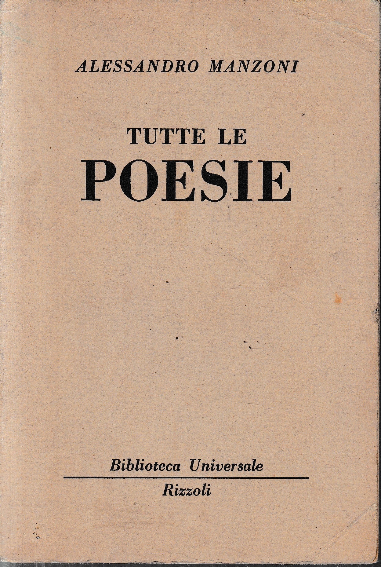 Tutte le poesie.