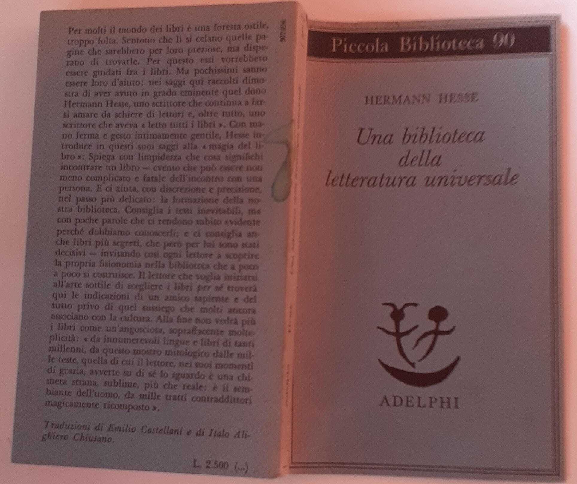 Una biblioteca della letteratura universale