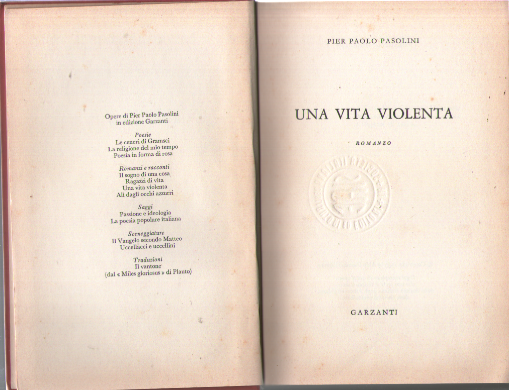 Una vita violenta