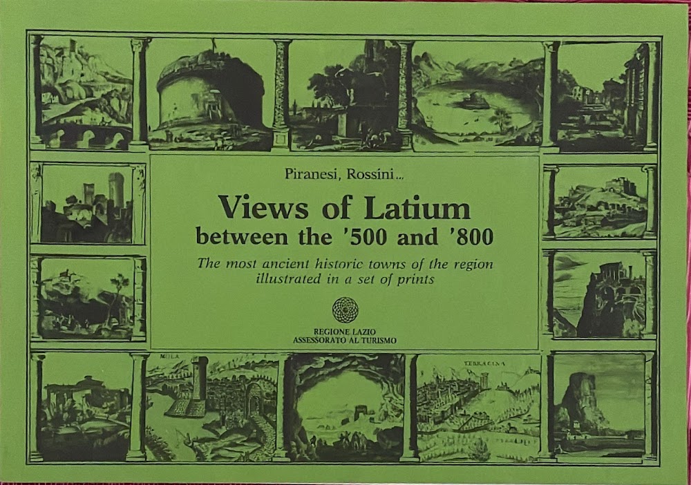 Views of Latium between the '500 and '800