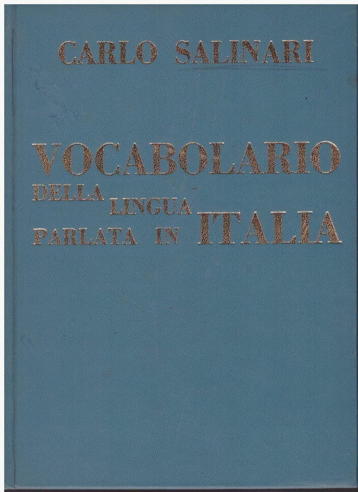 Vocabolario della lingua parlata in Italia