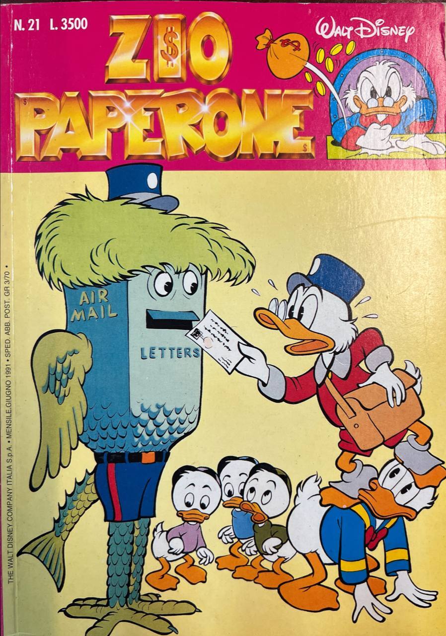 Zio Paperone n^ 21.