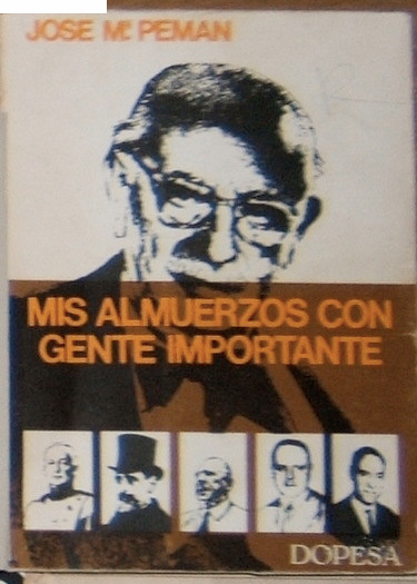 MIS ALMUERZOS CON GENTE IMPORTANTE.