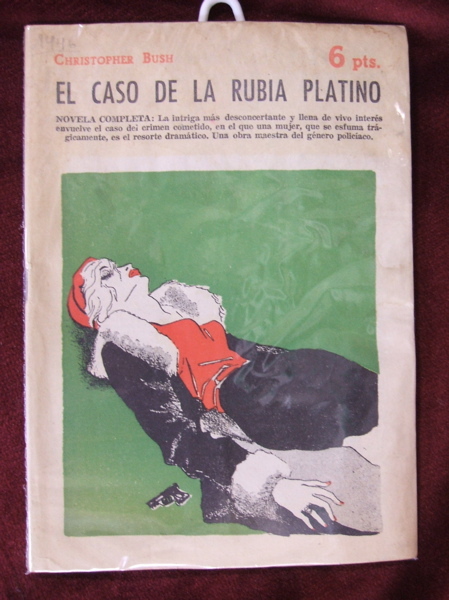 El caso de la rubia platino