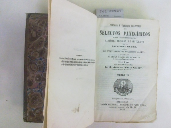 COPIOSA Y VARIADA COLECCION DE SELECTOS PANEGIRICOS SOBRE LOS MISTERIOS …