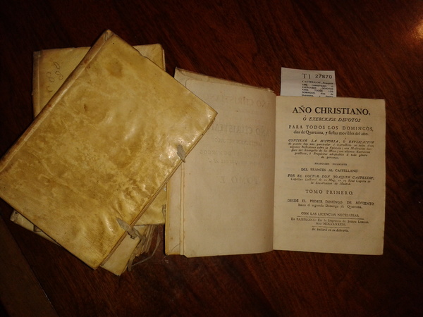 AÑO CHRISTIANO, O EXERCICIOS DEVOTOS PARA TODOS LOS DOMINGOS, dias …