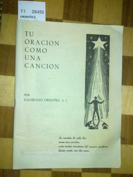 TU ORACION COMO UNA CANCION