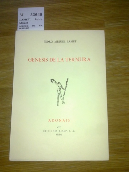 GENESIS DE LA TERNURA