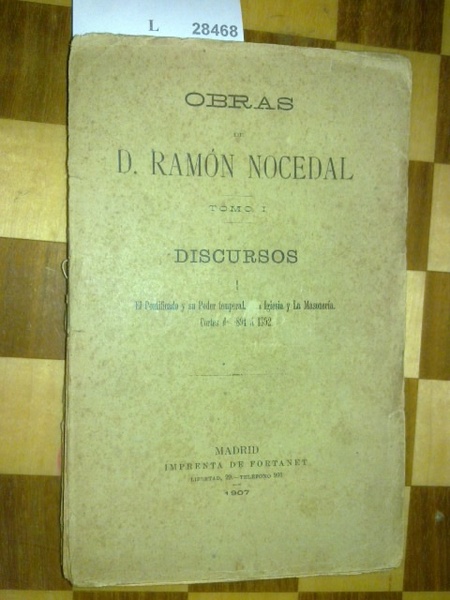 IDEARIO HISTORICO DE LA RESTAURACION ESPAÑOLA.