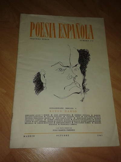 POESIA ESPAÑOLA. Número 178. Segunda epoca. octubre 1967