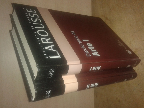 DICCIONARIO DE ARTE (2 VOLUMENES). Biblioteca de Consulta Larousse.