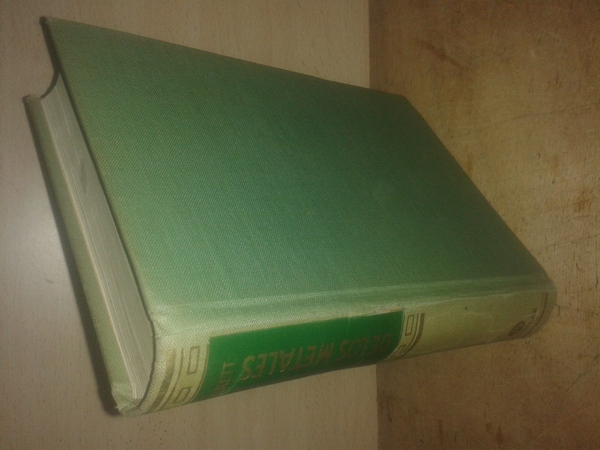 ESTRUCTURA DE LOS METALES. METODOS CRISTALOGRAFICOS, FUNDAMENTOS Y DATOS.