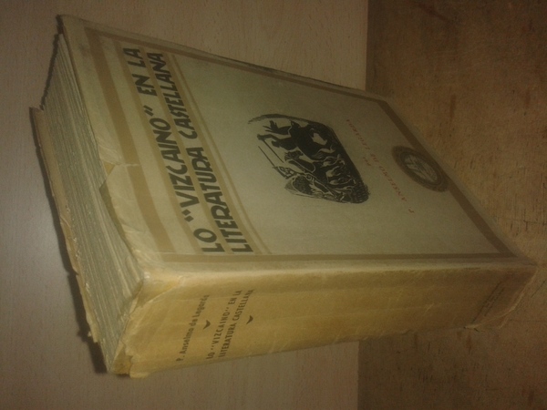 LO VIZCAINO EN LA LITERATURA CASTELLANA